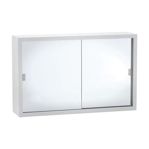 Fienza Metal Cabinet w/ Acrylic Mirror Door 600mm MC6038A