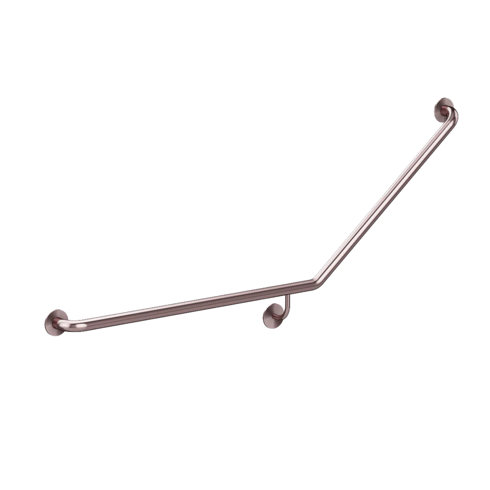 Meir 40° Grab Rail Left Hand 32×850×700mm Champagne MCR-40Left Hand70-CH