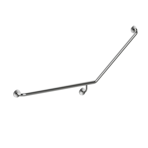 Meir 40° Grab Rail Left Hand 32×850×700mm Brushed Nickel MCR-40Left Hand70-PVDBN