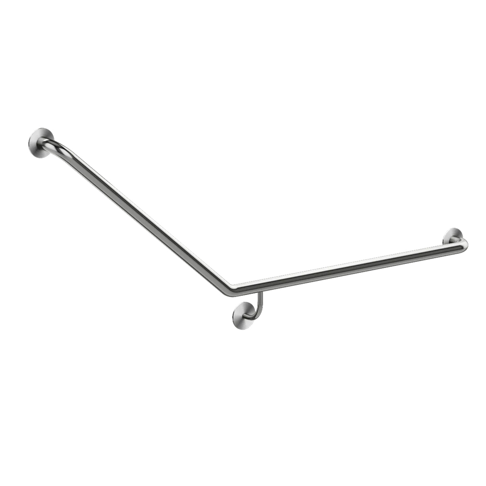 Meir 40° Grab Rail Right Hand 32×850×700mm Brushed Nickel MCR-40Right Hand70-PVDBN