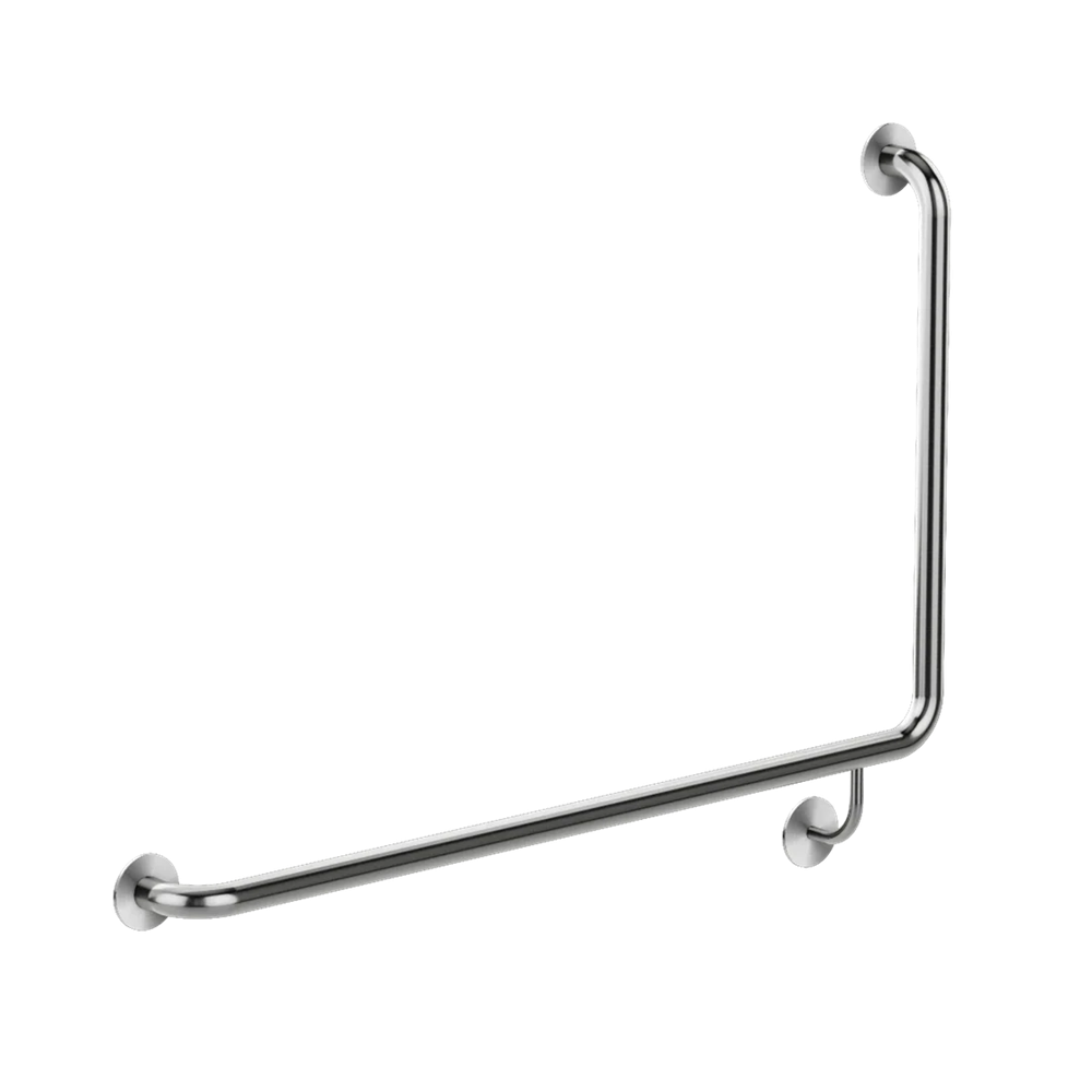 Meir 90° Grab Rail Left Hand 32×950×600mm Brushed Nickel MCR-90Left Hand60-PVDBN