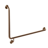Meir 90° Grab Rail Right Hand 32×950×600mm Lustre Bronze MCR-90Right Hand60-PVDBZ
