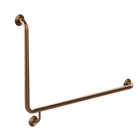 Meir 90° Grab Rail Right Hand 32×950×600mm Lustre Bronze MCR-90Right Hand60-PVDBZ
