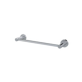 Meir Round Single Towel Rail 300mm Polished Chrome MR01SR30C