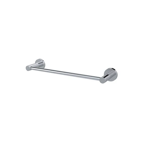 Meir Round Single Towel Rail 300mm Polished Chrome MR01SR30C