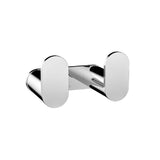 Meir Curvae Double Robe Hook Chrome MRRH-2D00N-C