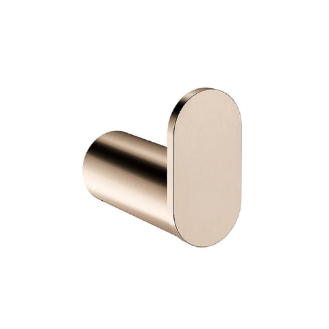 Meir Curvae Single Robe Hook Champagne MRRH-2S00N-CH