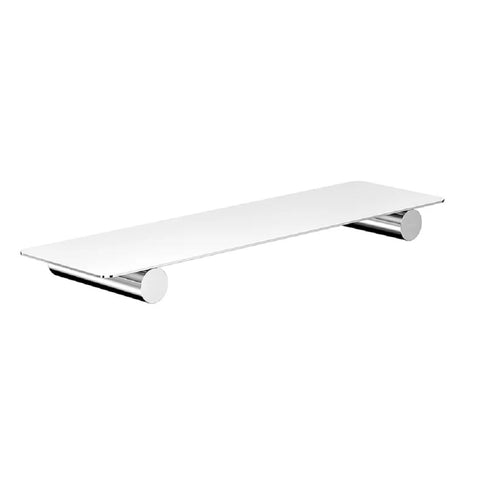 Meir Curvae Shower Shelf 400mm Chrome MRSS-2040N-C