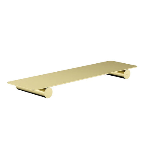 Meir Curvae Shower Shelf 400mm Tiger Bronze MRSS-2040N-PVDBB