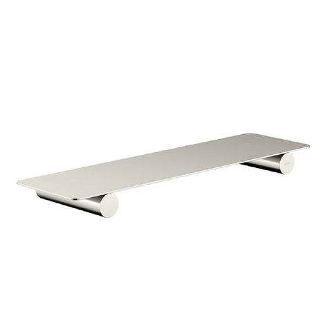 Meir Curvae Shower Shelf 400mm Brushed Nickel MRSS-2040N-PVDBN