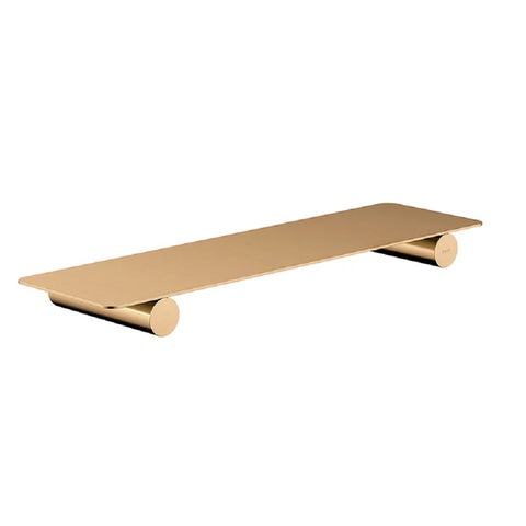 Meir Curvae Shower Shelf 400mm Lustre Bronze MRSS-2040N-PVDBZ