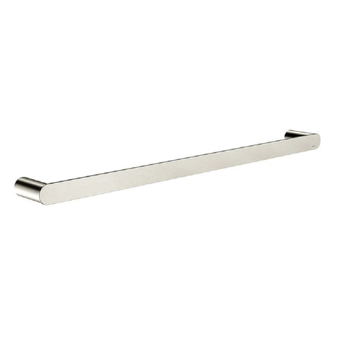 Meir Curvae Single Towel Rail 600mm Brushed Nickel MRTR-3S60N-PVDBN