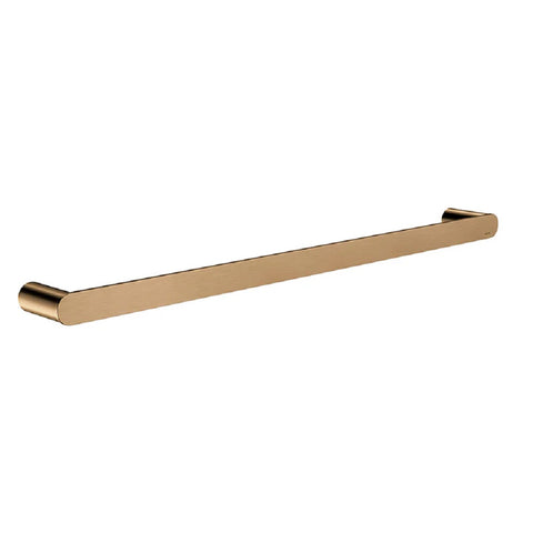 Meir Curvae Single Towel Rail 600mm Lustre Bronze MRTR-3S60N-PVDBZ