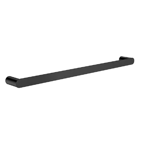 Meir Curvae Single Towel Rail 600mm Matte Black MRTR-3S60N
