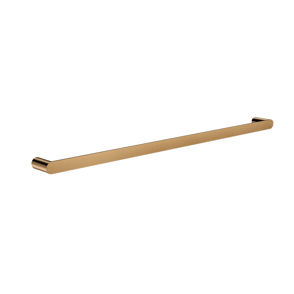 Meir Single Towel Rail 800mm Lustre Bronze MRTR-3S80N-PVDBZ