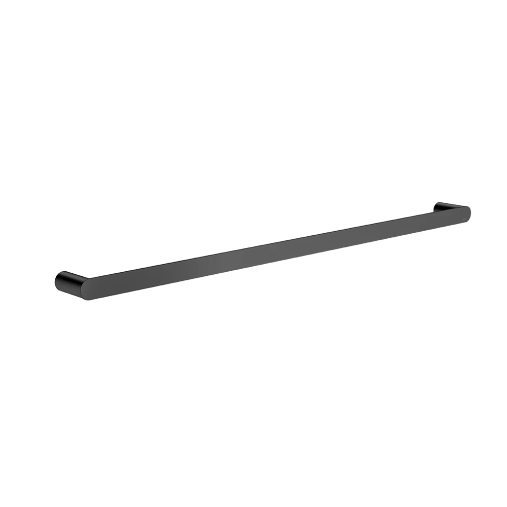 Meir Single Towel Rail 800mm Matte Black MRTR-3S80N
