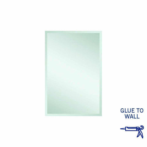 Thermogroup Montana Rectangle 25mm Bevel Edge Mirror - 600x900mm Glue-to-Wall MS6090GT