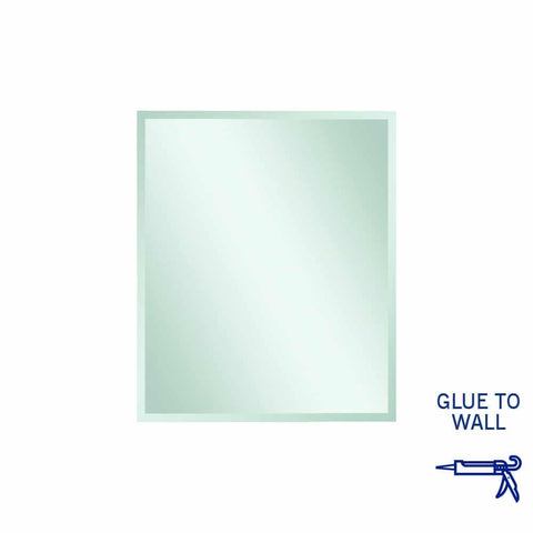 Thermogroup Montana Rectangle 25mm Bevel Edge Mirror - 900x750mm Glue-to-Wall MS9075GT