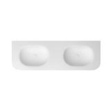 Otti Chloe Top 1500x500mm w/ Basin Silk Matte White MTHA155CS