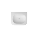 Otti Chloe Top 600x500mm w/ Basin Silk Matte White MTHA65CS