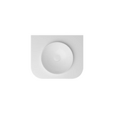 Otti Havana English Edge Top 600x500x50mm w/ Round Basin Matte White MTHA65RB-50