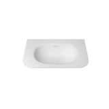 Otti Chloe Top 750x500mm w/ Basin Silk Matte White MTHA75CS