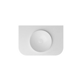 Otti Havana English Edge Top 750x500x50mm w/ Round Basin Matte White MTHA75RB-50