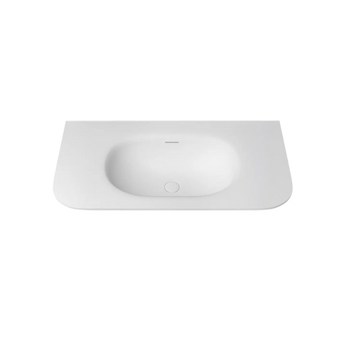 Otti Chloe Top 900x500mm w/ Basin Silk Matte White MTHA95CS