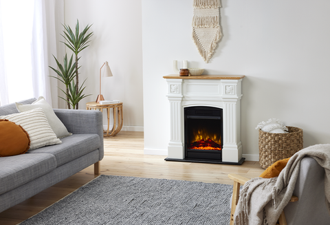 Dimplex Electric Firebox 1.5kW Mini Windelsham Suite w/ LED White and Oak Veneer MWDS15-AU
