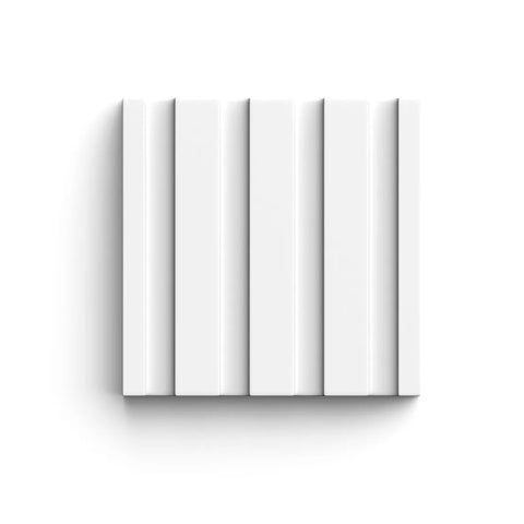 Otti Noosa Sample Board Matte White Fluted Sample-NS