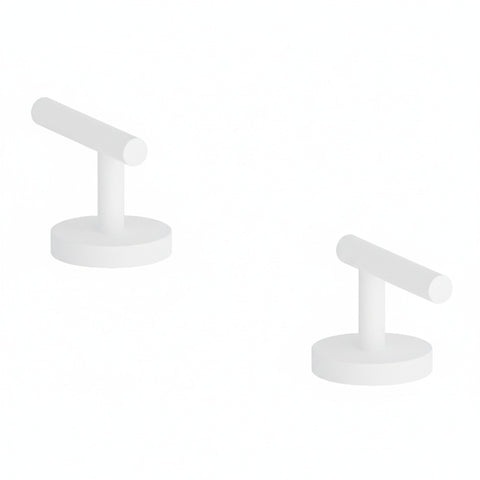 Nero Mecca Lever Hob Basin/Bath/Kitchen 1/4 Turn Handle Set Only Matte White 25D013MW