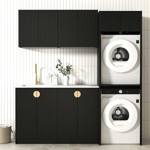 Otti Marlo Laundry Kit 1960C Black / Matte White Top LA-1960C-MA-MW