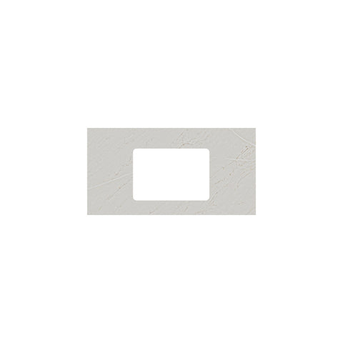 Fienza Undermount Stone Top 900mm (No Taphole) Silica Free Marmo Latte 513-143-SF