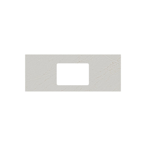 Fienza Undermount Stone Top 1200mm (No Taphole) Silica Free Marmo Latte 513-144-SF