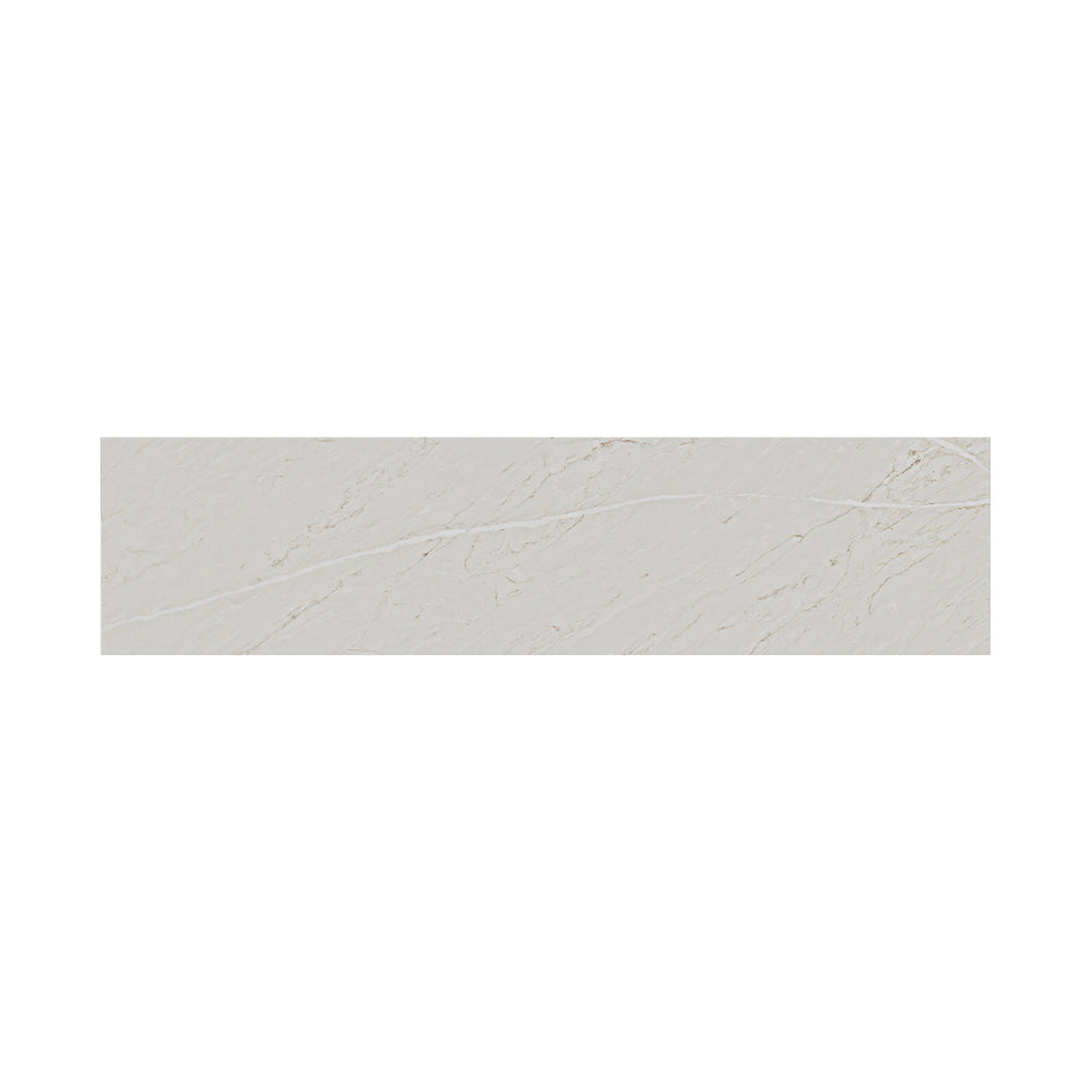 Fienza Ensuite Size Stone Top 1500x365mm (No Taphole) Silica Free Marmo Latte 513-154-SF