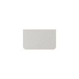 Fienza Curved Stone Top 750mm (No Taphole) Silica Free Marmo Latte 513-161-SF