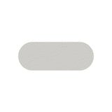 Fienza Pill Shaped Stone Top 1200mm (No Taphole) Silica Free Marmo Latte 513-167-SF