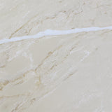Fienza Pill Shaped Stone Top 900mm (No Taphole) Silica Free Marmo Latte 513-166-SF