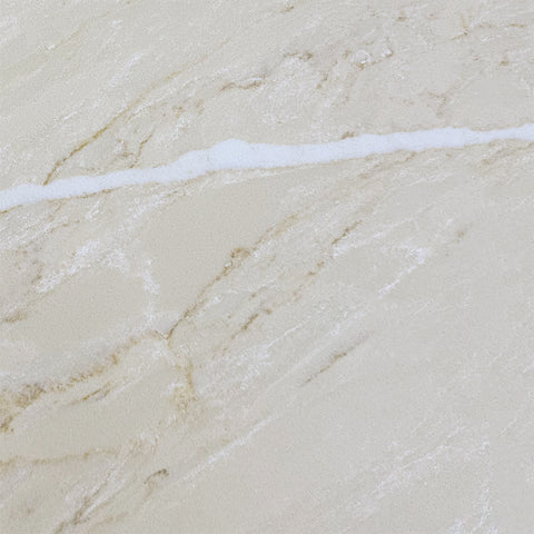 Fienza Pill Shaped Stone Top 1200mm (No Taphole) Silica Free Marmo Latte 513-167-SF