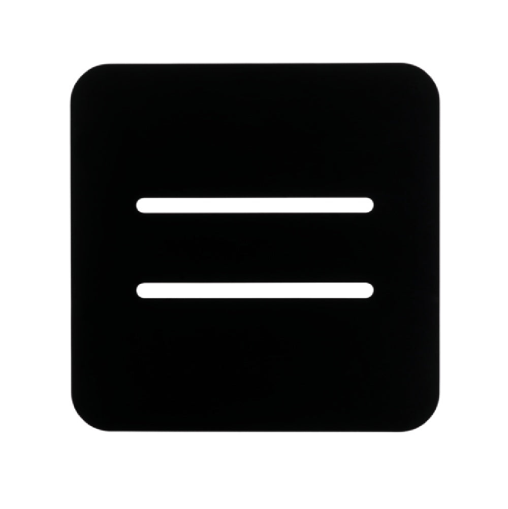 Johnson Suisse Flinders Waste Grate Matte Black FGMB