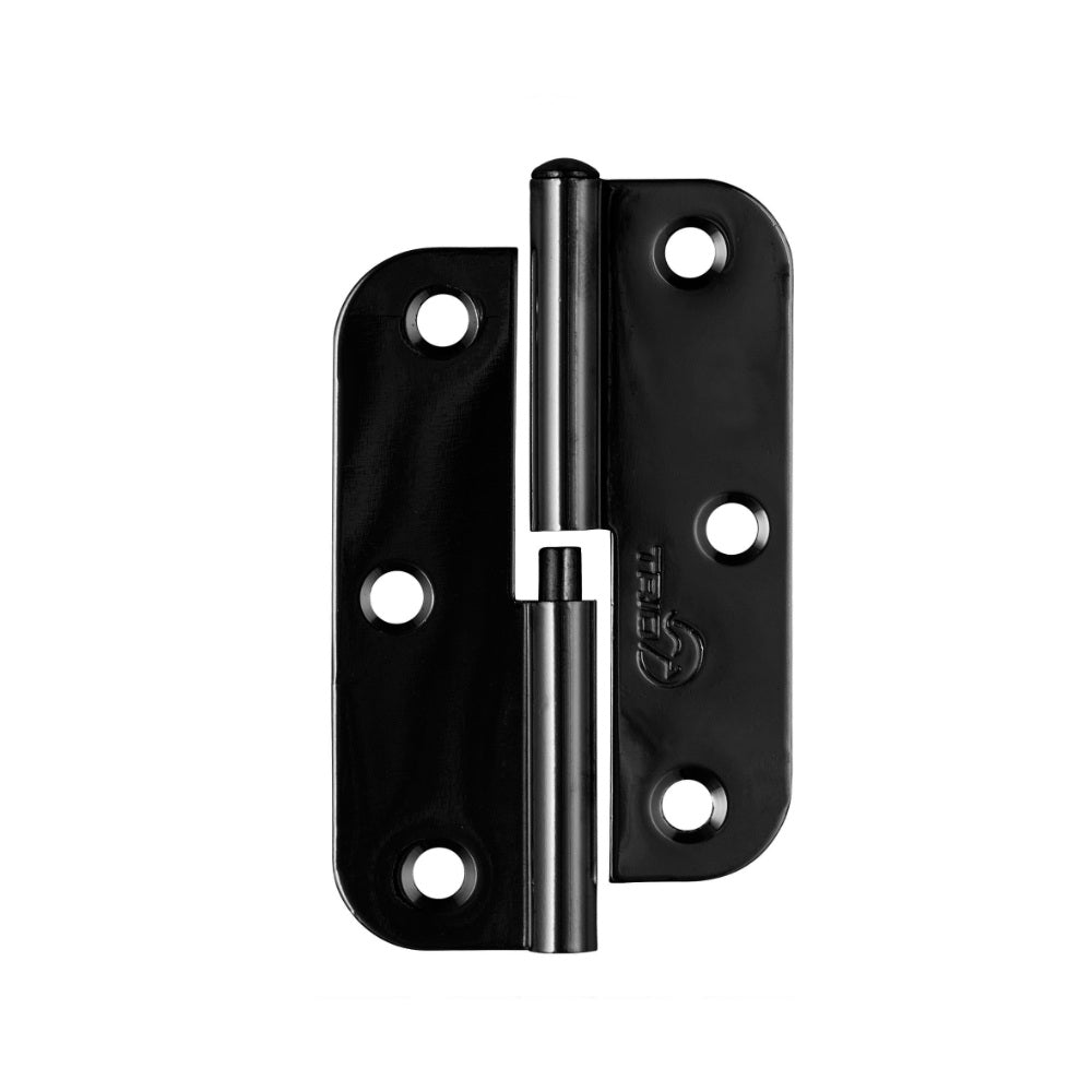 Trio Hinge Butt Lift Off 89x58x1.6mm Left Hand Matte Black PBT89LOLHBL