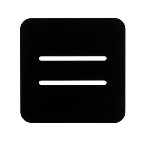 Johnson Suisse Flinders Waste Grate Matte Black FGMB