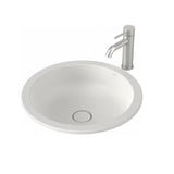 Caroma Liano II Round 440mm Under/ Over Counter Basin Matte White 852600MW