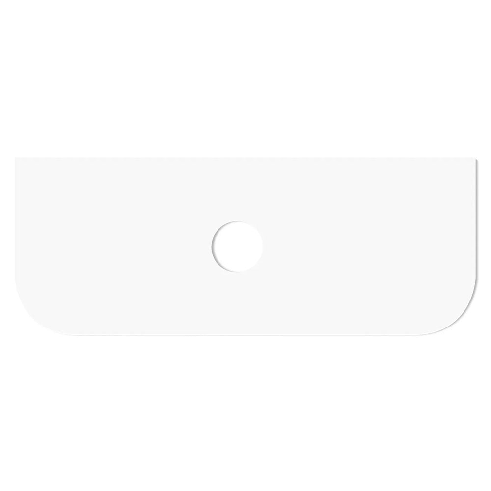 Otti Bondi Solid Surface Top Single Bowl 1800x460x20 Matte White STBO184MW