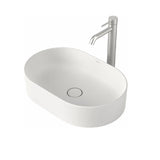 Caroma Liano II Pill 530mm Above Counter Basin Matte White 852800MW