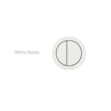 Seima Arko/Modia/Limni Toilet Flush Buttons Matte White 192413