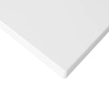 Otti Marlo Wall Hung Vanity 1500mm Matte Black w/ Pure White Top MA1500BSTUD-PW