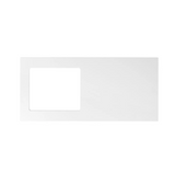 Otti Byron/Bondi Laundry Cabinet 1300mm Natural Oak / Matte White Top LA-1300-BYN-MW