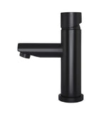 Meir Round Basin Mixer Matte Black MB02PN