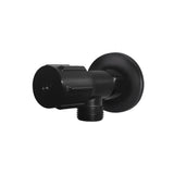 Meir Mini Stop Cistern Tap Matte Black MP11PN
